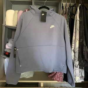 NWT Nike Sportswear Tech Fleece Hoodie Jacket Lavender Heather Women’s Size L